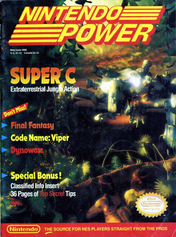 Nintendo Power Issue 012 (May June 1990) cover